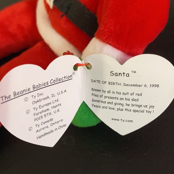 Ty Holiday Beanie Baby, Pez Reindeer and Santa Beanie Baby - Picture 13 of 16